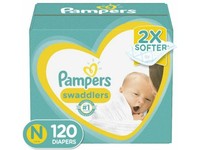 pampers swaddlers diapers size 7 44 count